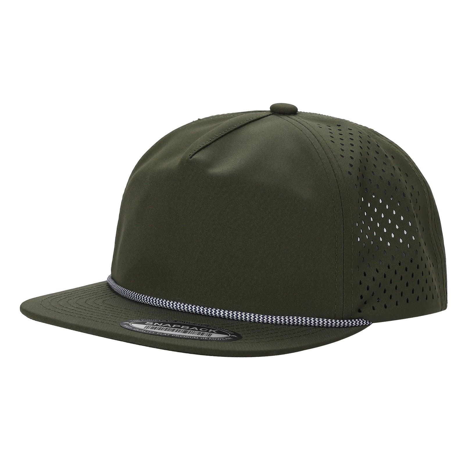 5WPR-5PANEL WATER PROOF HAT WITH ROPE - Image 6