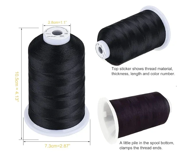 Polyester Thread [U-W] / Dozen - Image 2