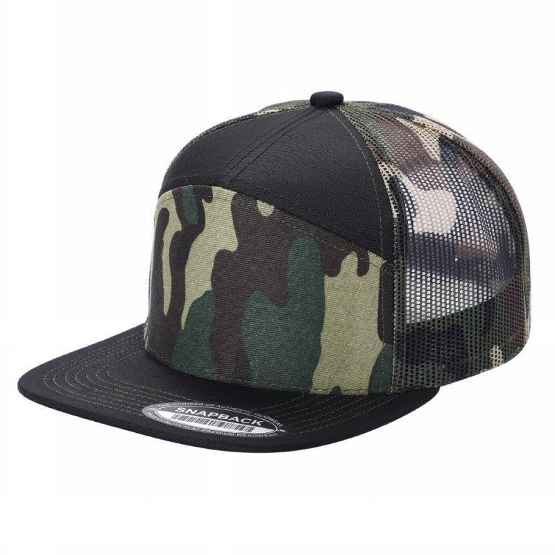 7FTM - 7 Panel Flat Bill Trucker Cap - Image 21