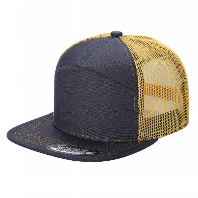 7FTM - 7 Panel Flat Bill Trucker Cap - Image 35