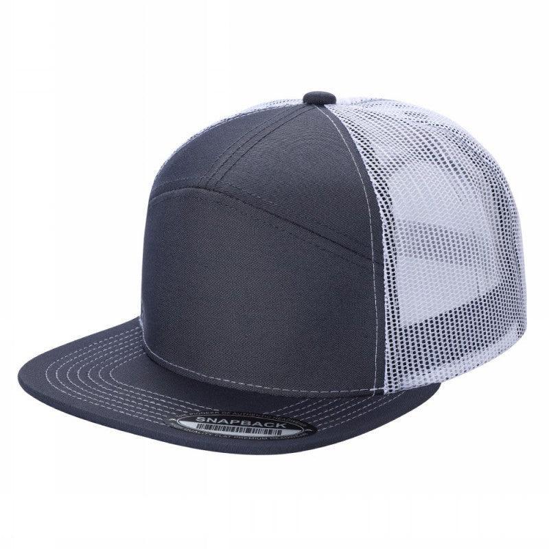 7FTM - 7 Panel Flat Bill Trucker Cap - Image 37