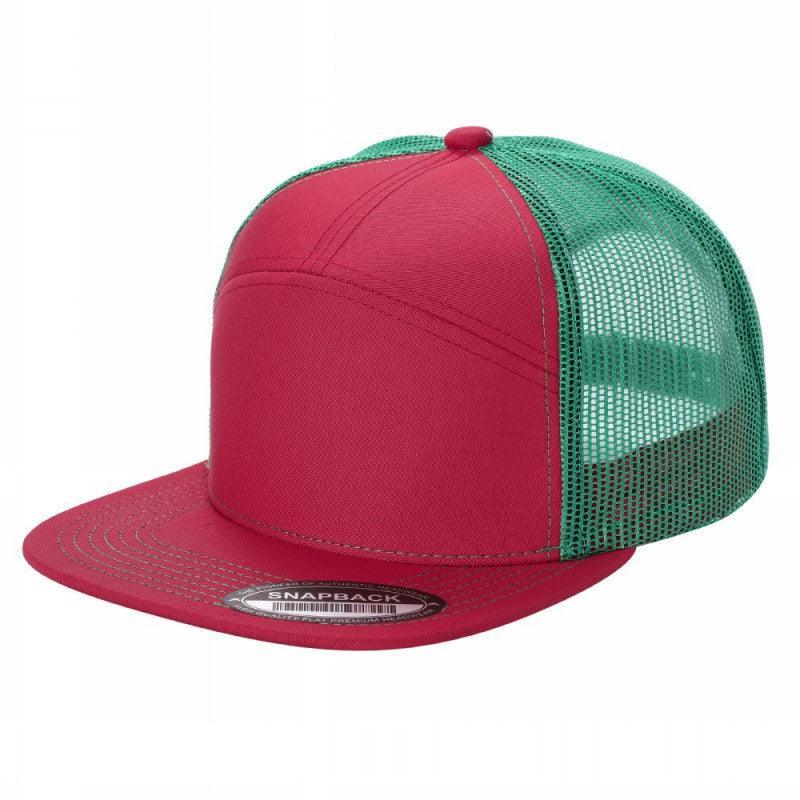 7FTM - 7 Panel Flat Bill Trucker Cap - Image 41