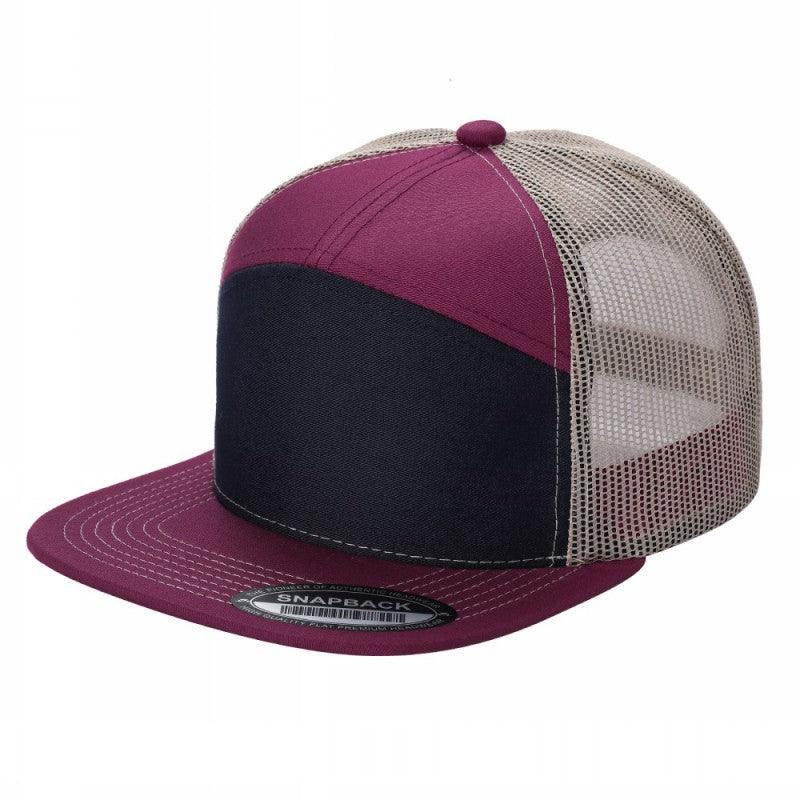 7FTM - 7 Panel Flat Bill Trucker Cap - Image 42