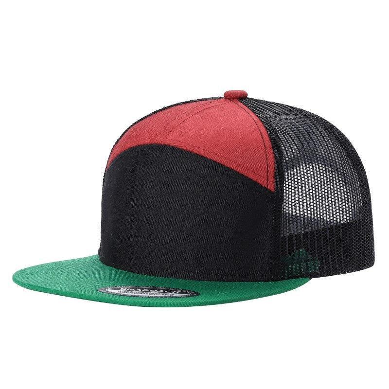 7FTM - 7 Panel Flat Bill Trucker Cap - Image 45