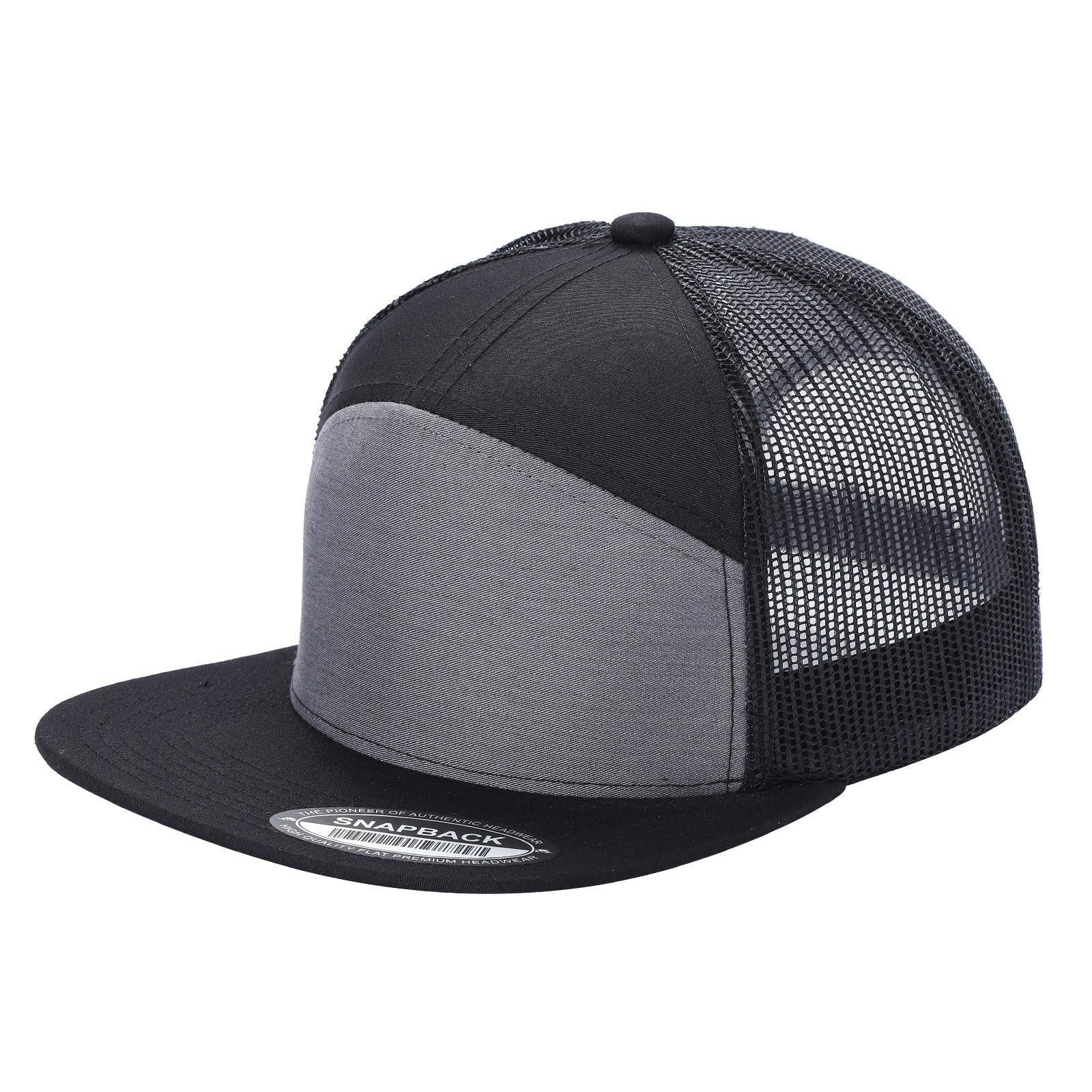 7FTM - 7 Panel Flat Bill Trucker Cap - Image 49