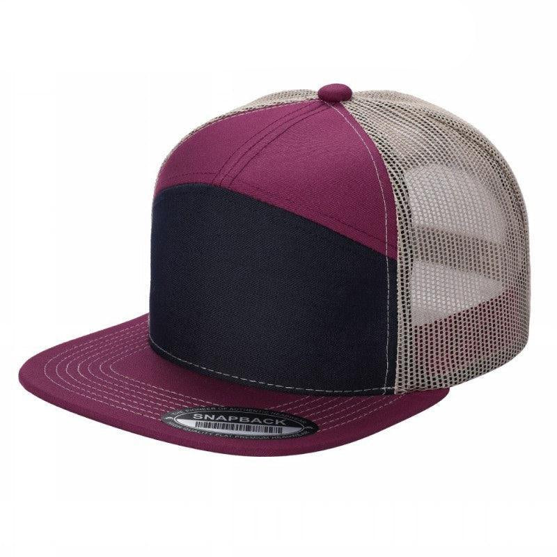 7FTM - 7 Panel Flat Bill Trucker Cap - Image 51