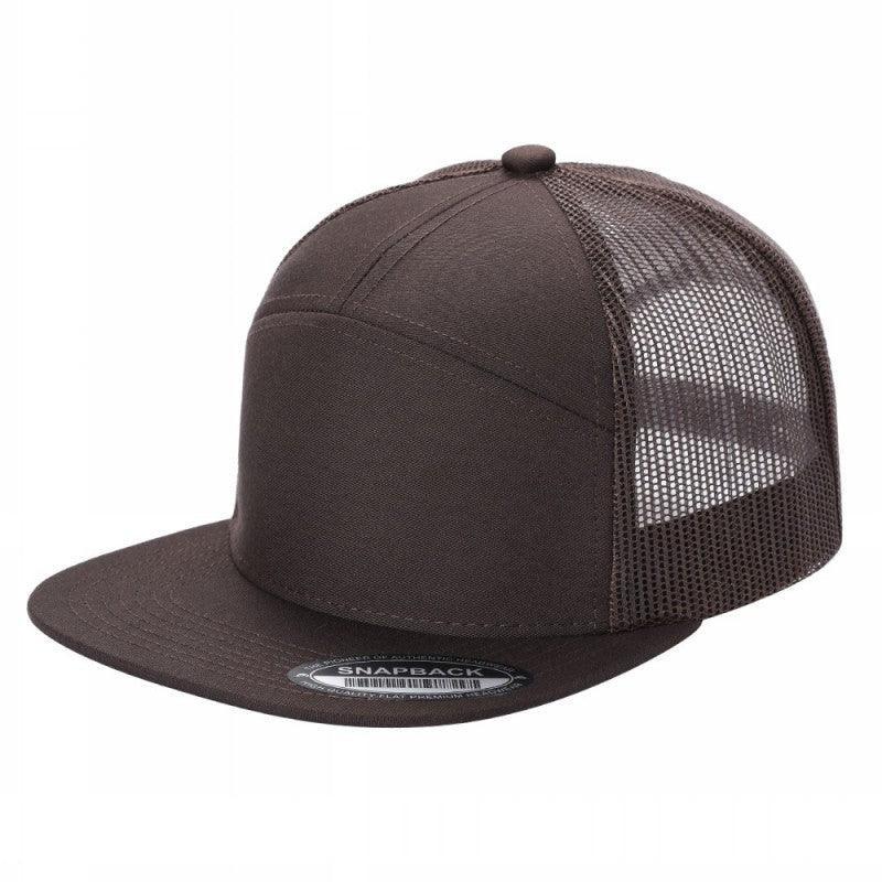 7FTM - 7 Panel Flat Bill Trucker Cap - Image 56
