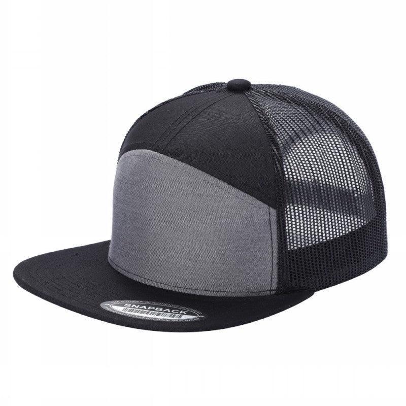 7FTM - 7 Panel Flat Bill Trucker Cap - Image 6