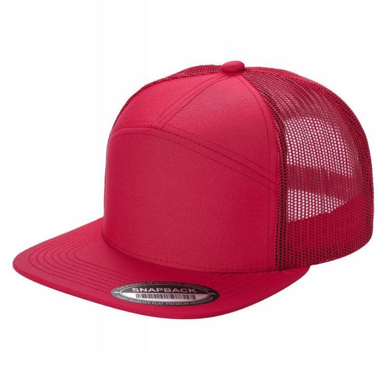 7FTM - 7 Panel Flat Bill Trucker Cap - Image 65
