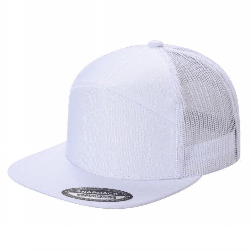 7FTM - 7 Panel Flat Bill Trucker Cap - Image 67